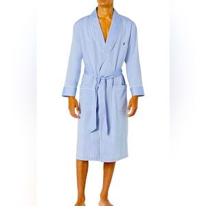 Nautica men’s cotton light weight robe
